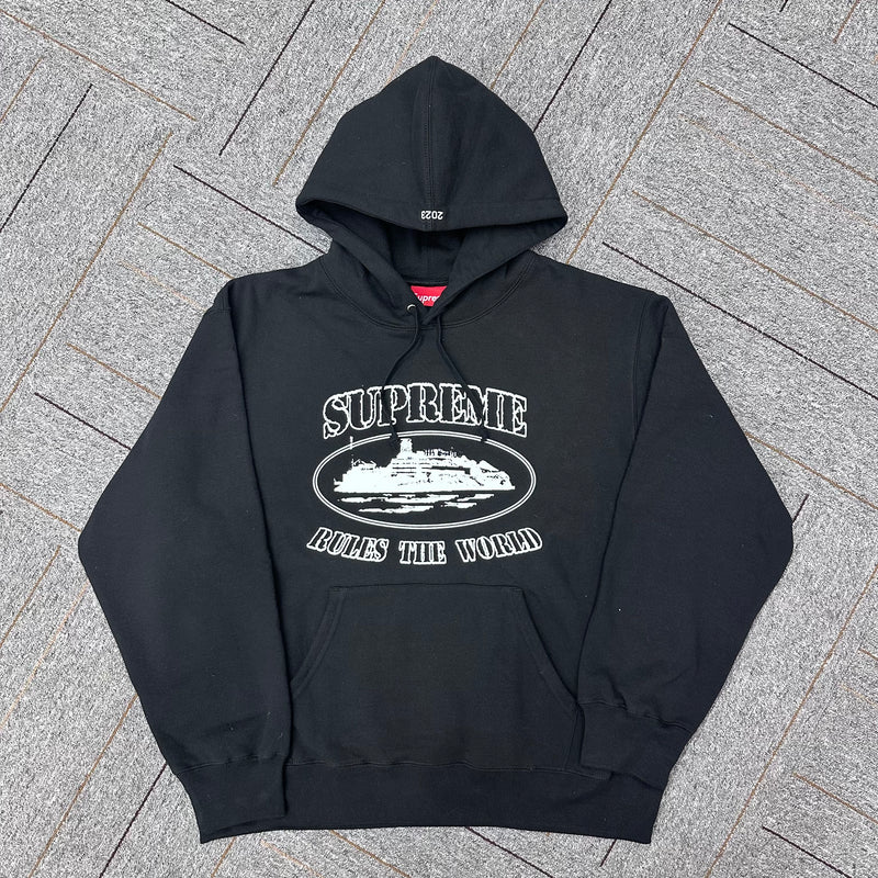 Moletom Supreme Corteiz Hoodie Black