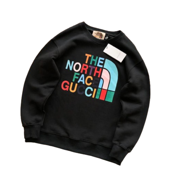 Moletom The north face x Gucci preto