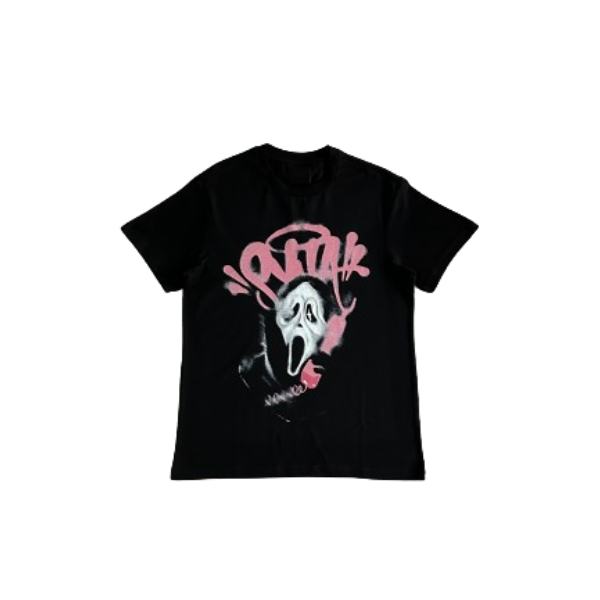 Camiseta Synaworld scream tee black