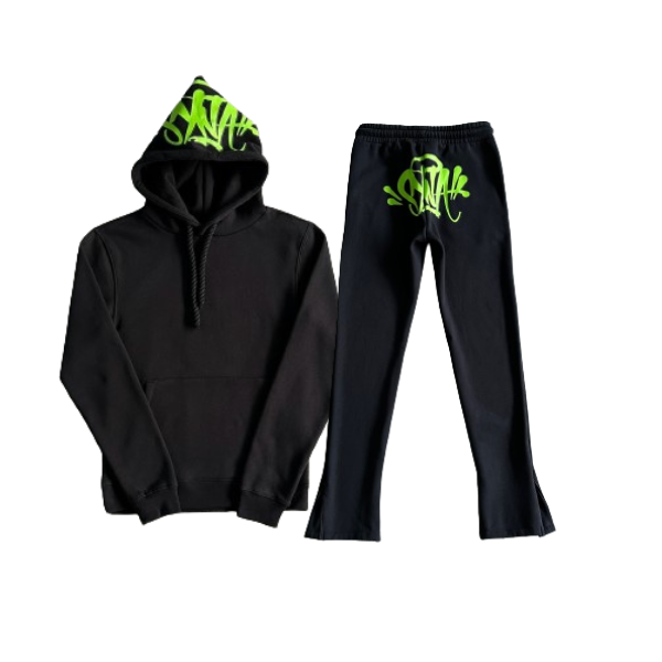 Conjunto Synaworld Tracksuit black/green