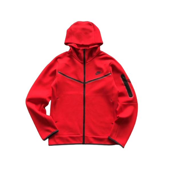 Jaqueta Nike tech fleece vermelha