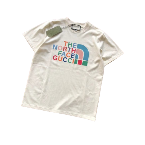 Camiseta The north face x Gucci branca