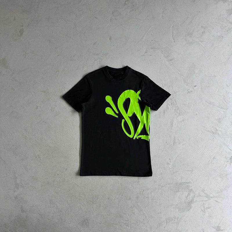 Camiseta Synawolrd tee-black green