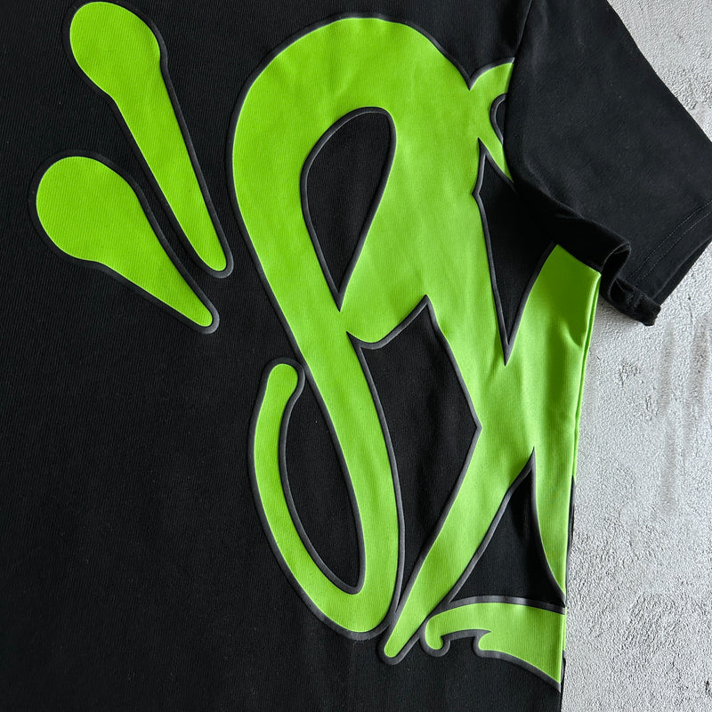 Camiseta Synawolrd tee-black green