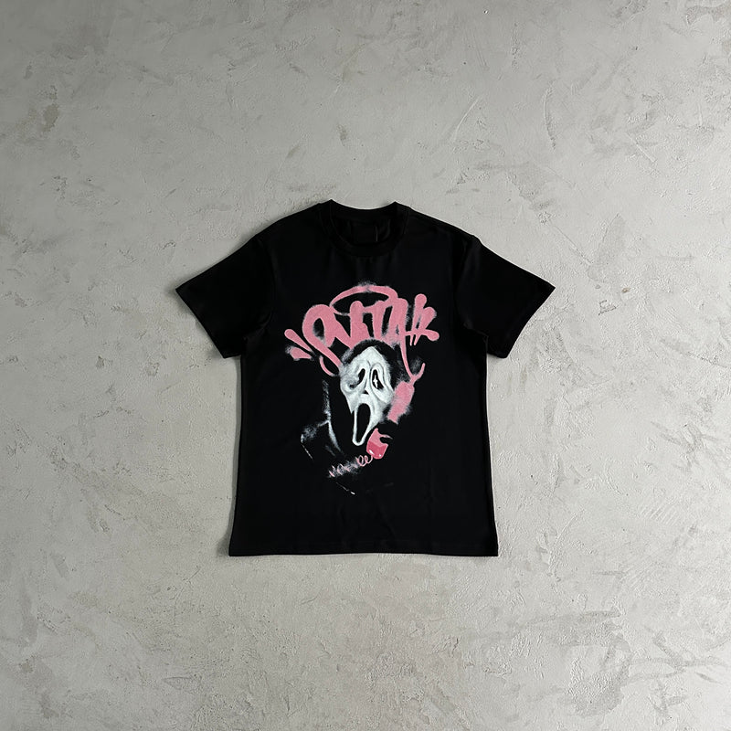 Camiseta Synaworld scream tee black