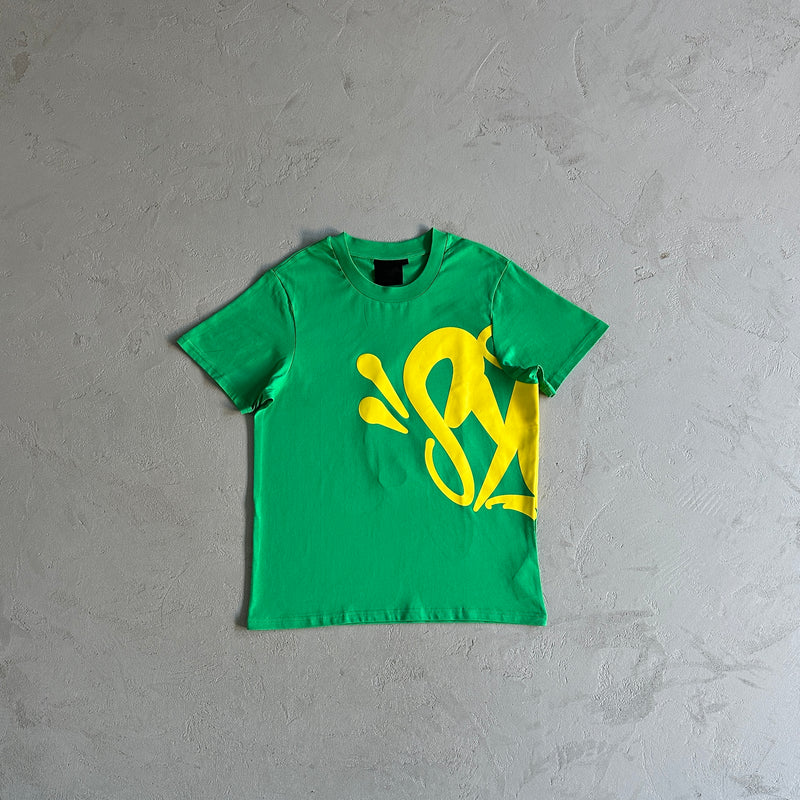 Conjunto Synaworld verde/amarelo