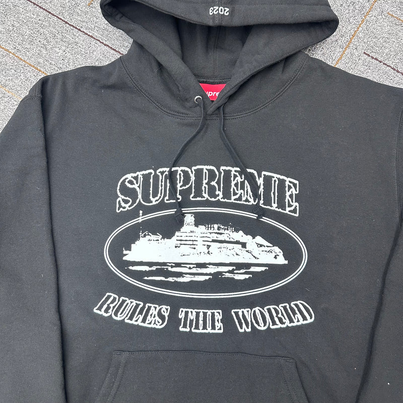 Moletom Supreme Corteiz Hoodie Black