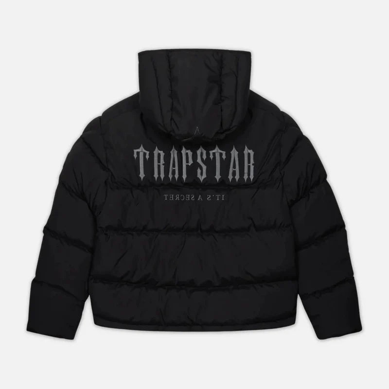 Jaqueta Puffer Trapstar Decoded Preta